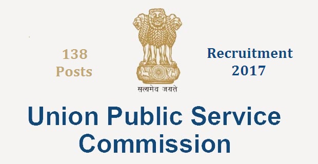 UPSC 1 UPSC Recruitment 2017 – 138 Vacancy – Combined Geo Scientist & Geologist