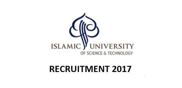 Recruitment of Professors in IUST. Notification dated 07/03/2017