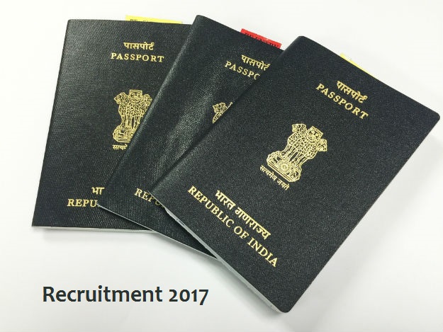 Ministry of External Affairs Recruitment 2017 – Passport Officers, Assistant Passport Officers