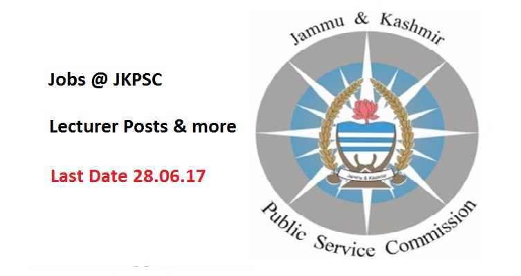 jkpsc logo 1 JKPSC Recruitment 2017. Lecturer Posts. Salary upto 34,800
