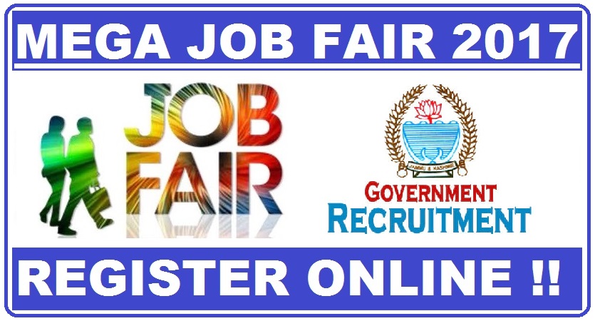 Mega Job Fair under District Employment and Counselling Centre, Government of J&K