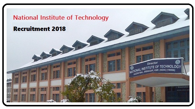 Multiple vacancies at National Institute of Technology | Salary upto 57,000pm