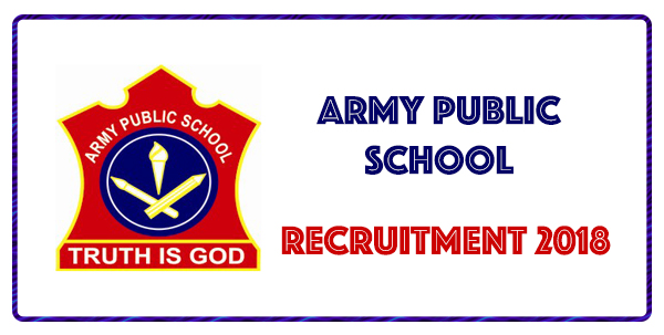 Army Public School Srinagar jobs for PGTs English/ TGTs / PRT/ Computer Lab Technician in Srinagar