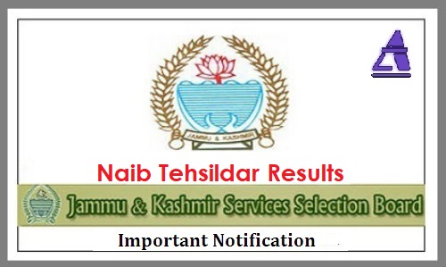 JKSSB Recruitment logo 1 Shortlisting of candidates for the post of Naib Tehsildar, (Revenue Department)