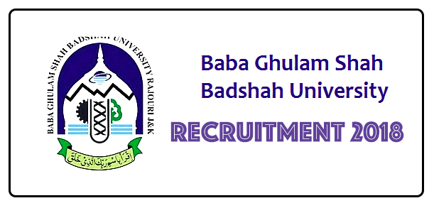 Baba Ghulam Shah Badshah University BGSBU Recruitment