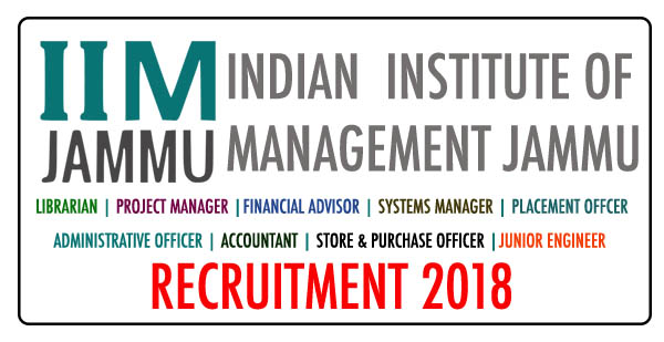 IIM Jammu Recruitment for Non-Teaching Posts