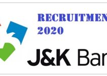 Jammu and Kashmir Bank Fresh Recruitment for Various Posts