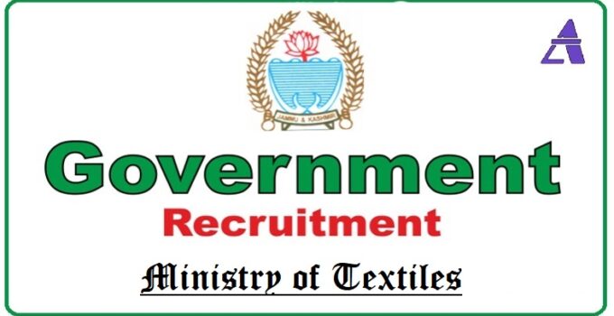 jk govt iti 1 1 Ministry of Textiles Jobs Recruitment 2020