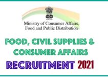 J&K Department of Food, Civil Supplies & Consumer Affairs Recruitment 2021