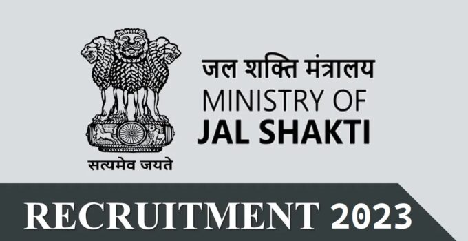 J&K Jal Shakti Department Project Manager Recruitment for Various Posts